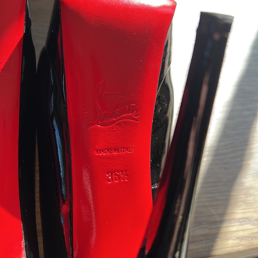 Christian Louboutin Lady Peep Patent Calf 36.5 - Picture 8 of 16